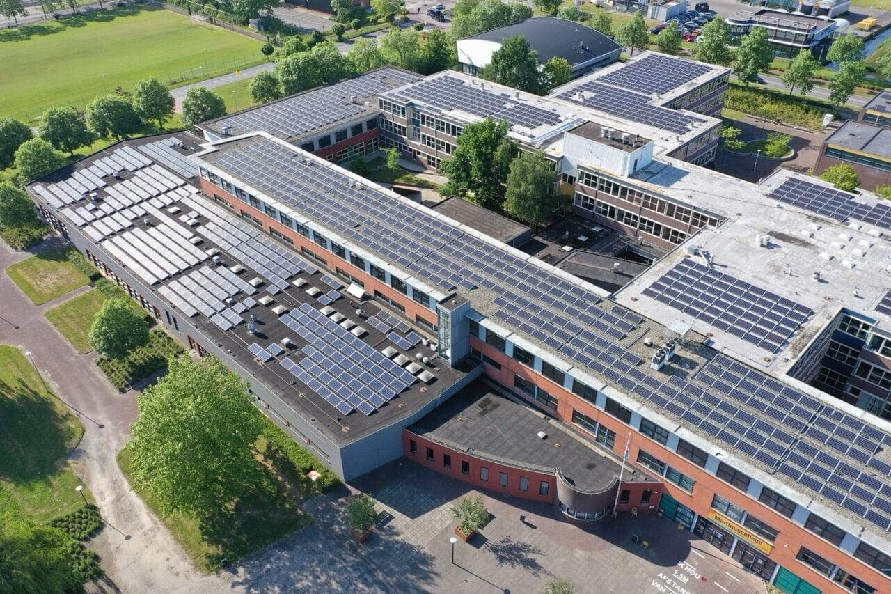 Commercial solar PPA installation